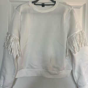 Fringe sweatshirt